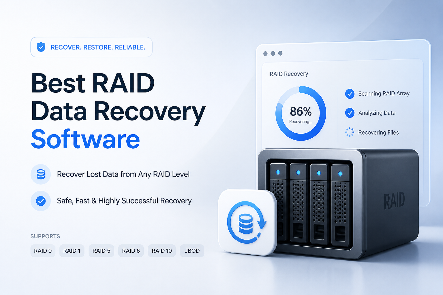 Best RAID Data Recovery Software in 2026
