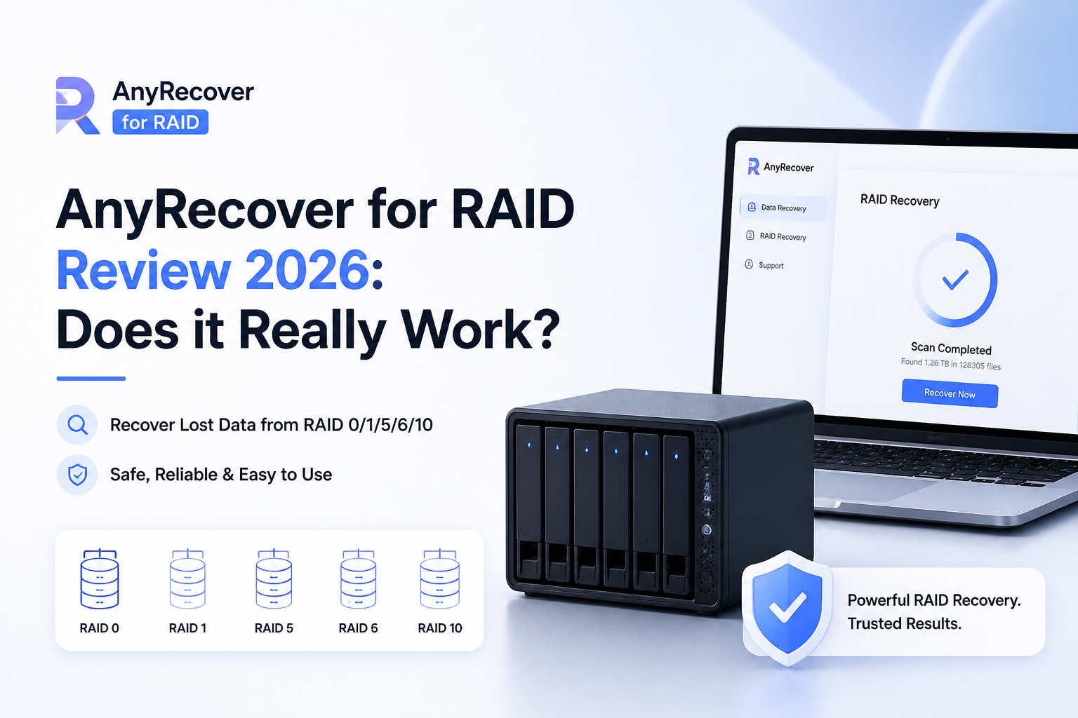 AnyRecover for RAID Review 2026: Does it Really Work?