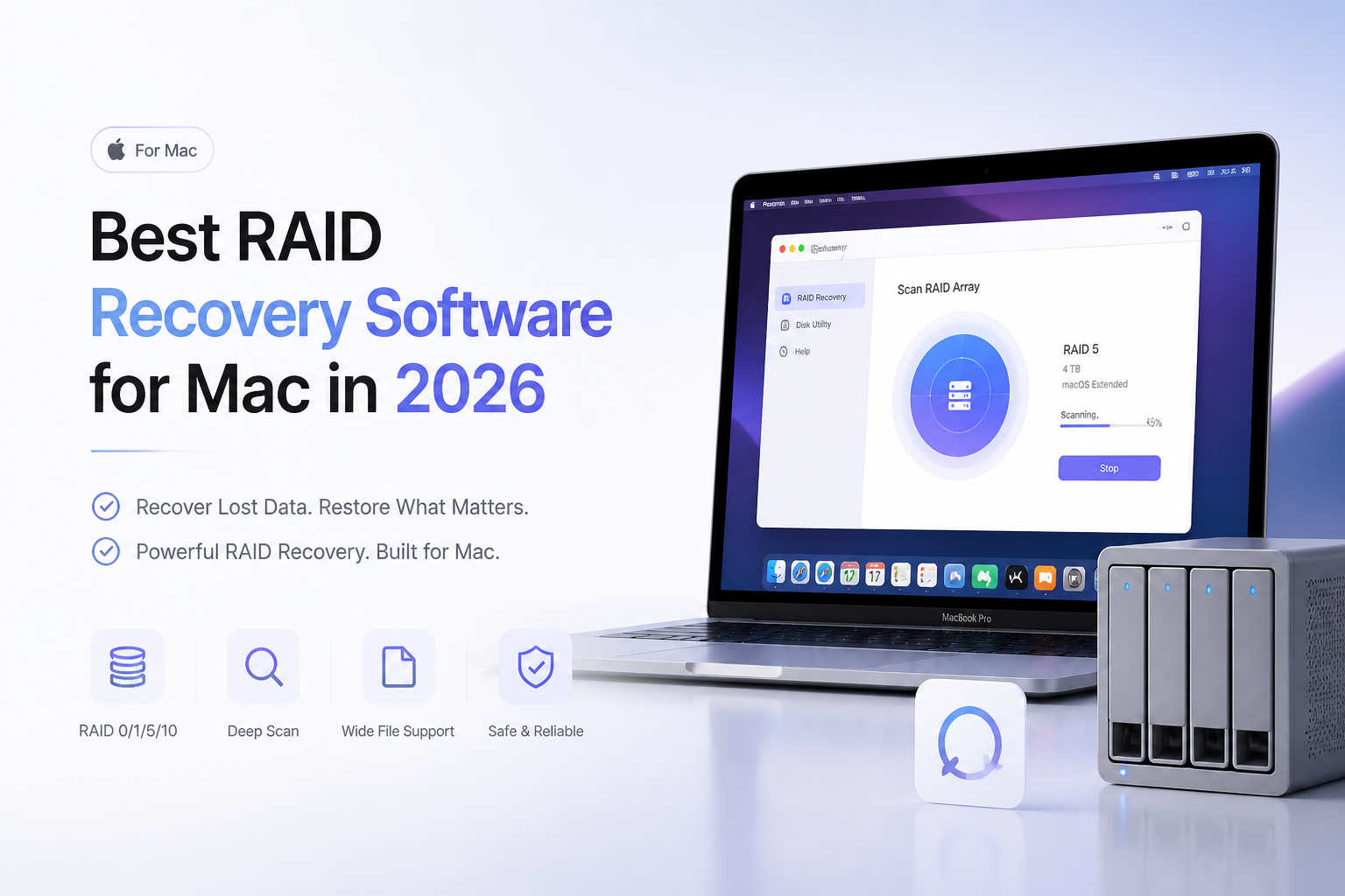 Best RAID Recovery Software for Mac in 2026