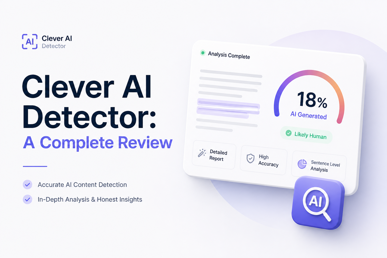 Clever AI Detector: A Complete Review