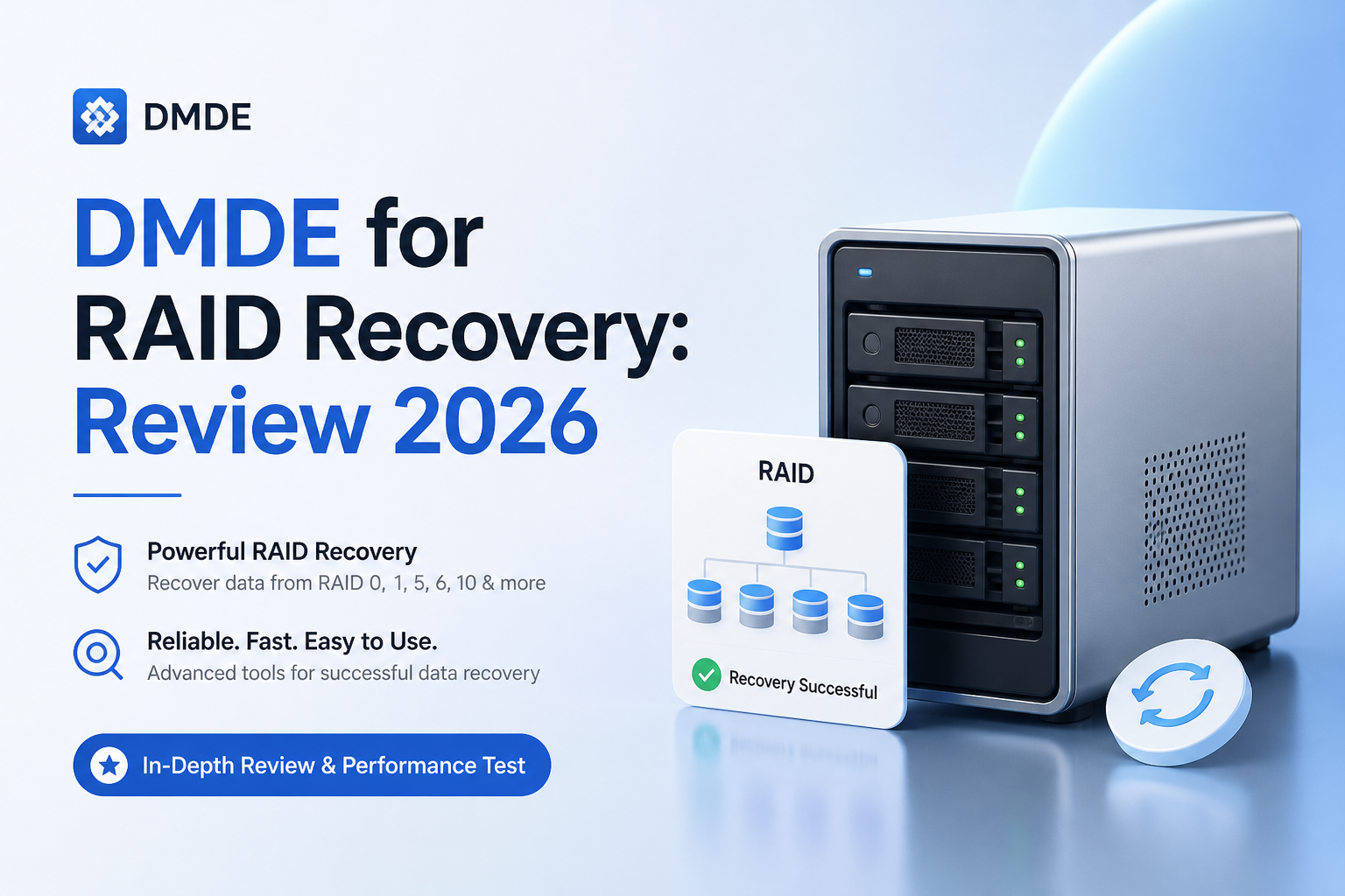DMDE for RAID Recovery: Review 2026