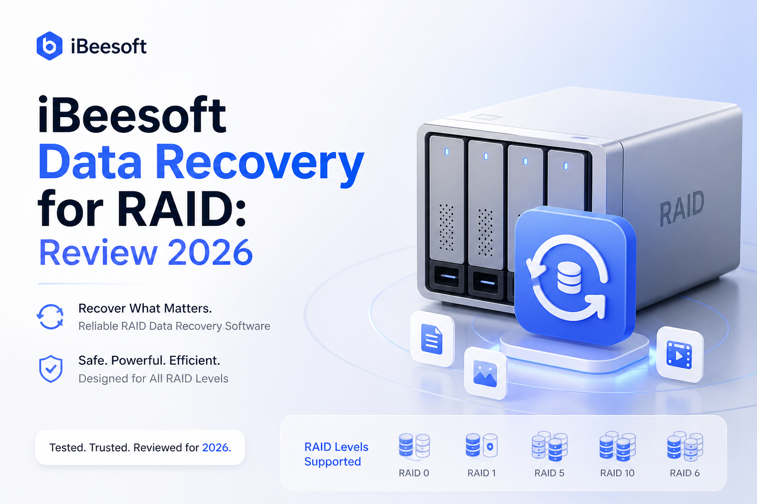 iBeesoft Data Recovery for RAID: Review 2026