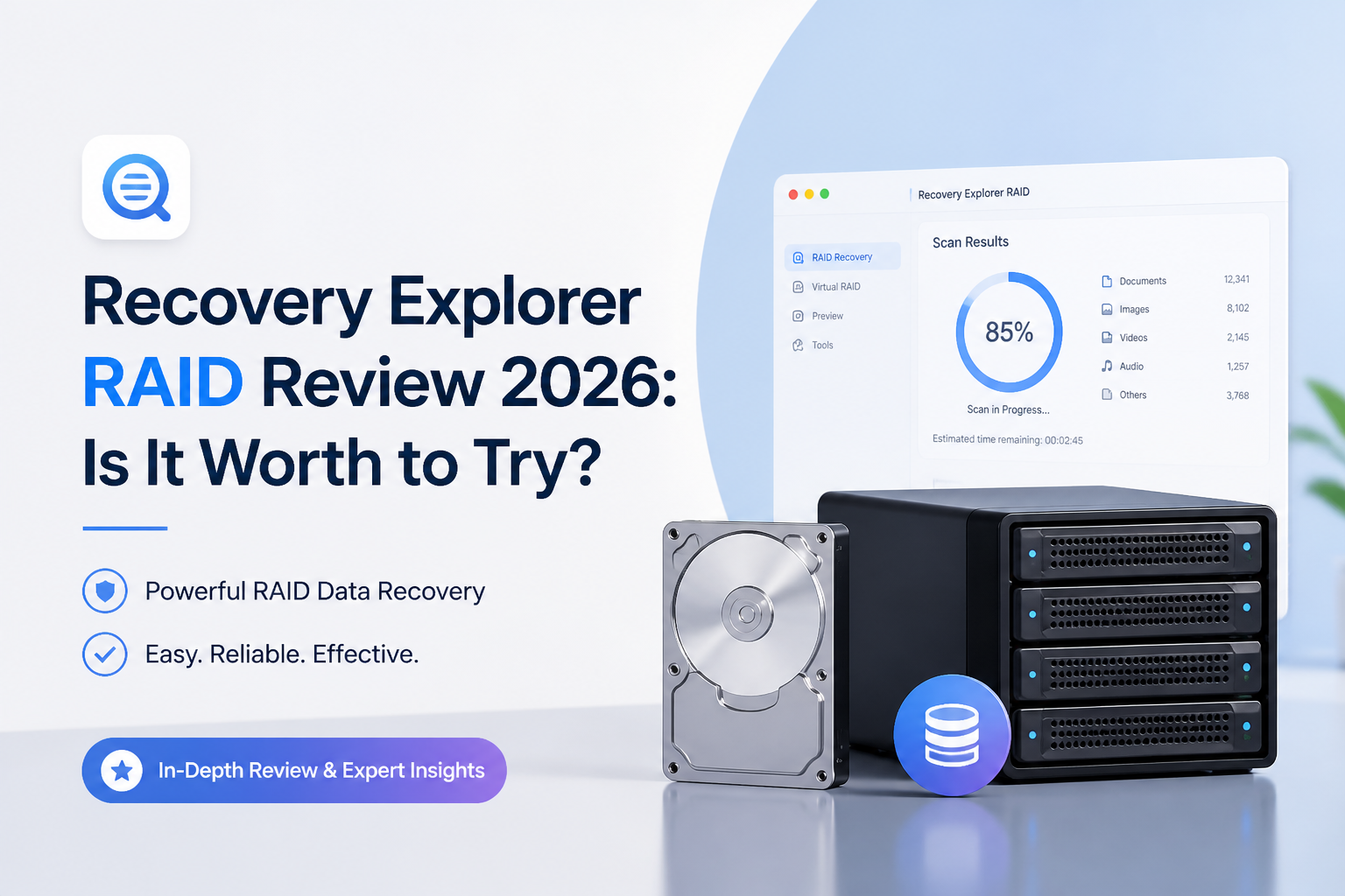 Recovery Explorer RAID Review 2026: Is It Worth to Try?